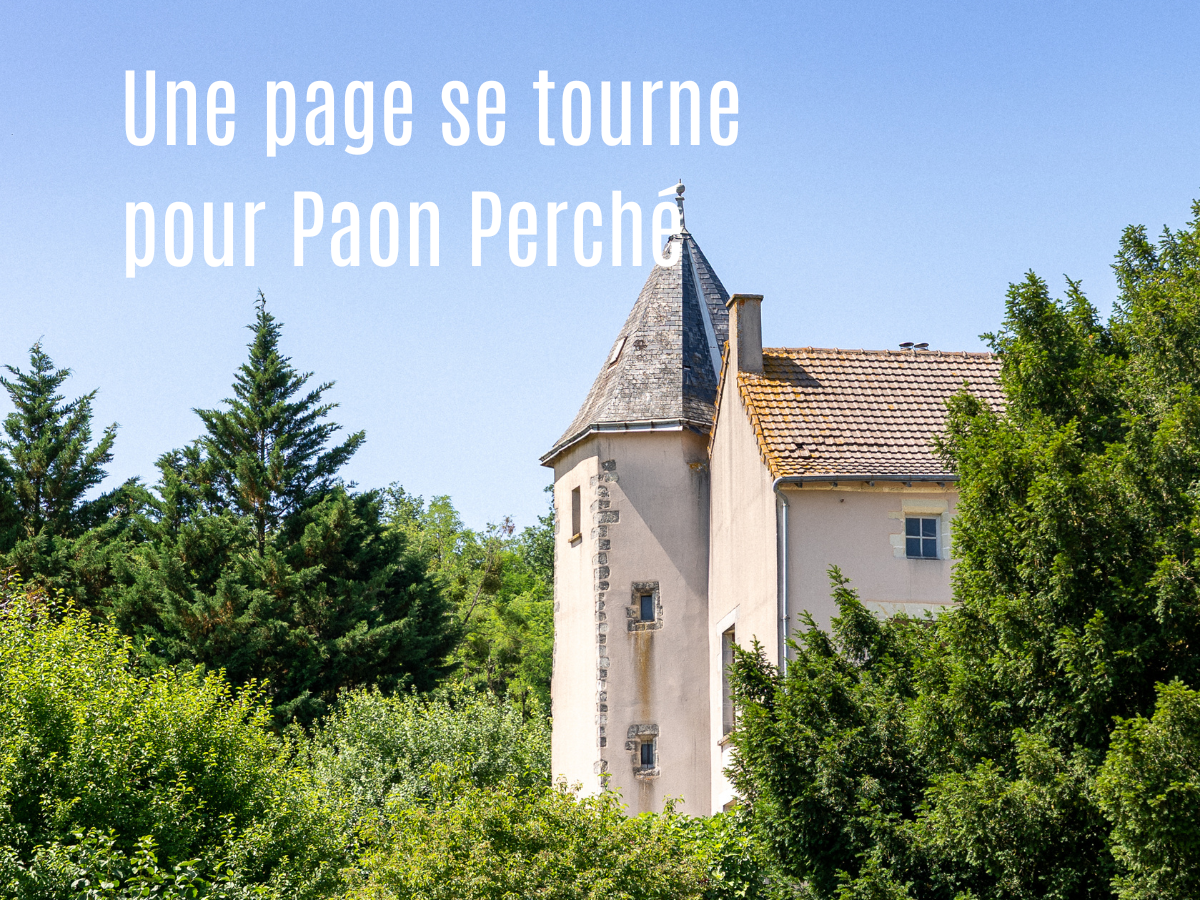 Fin de l'aventure Paon Perché